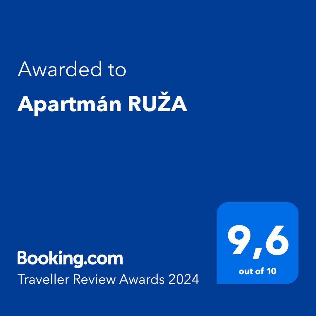 Apartman Ruza Ружомберок Екстер'єр фото
